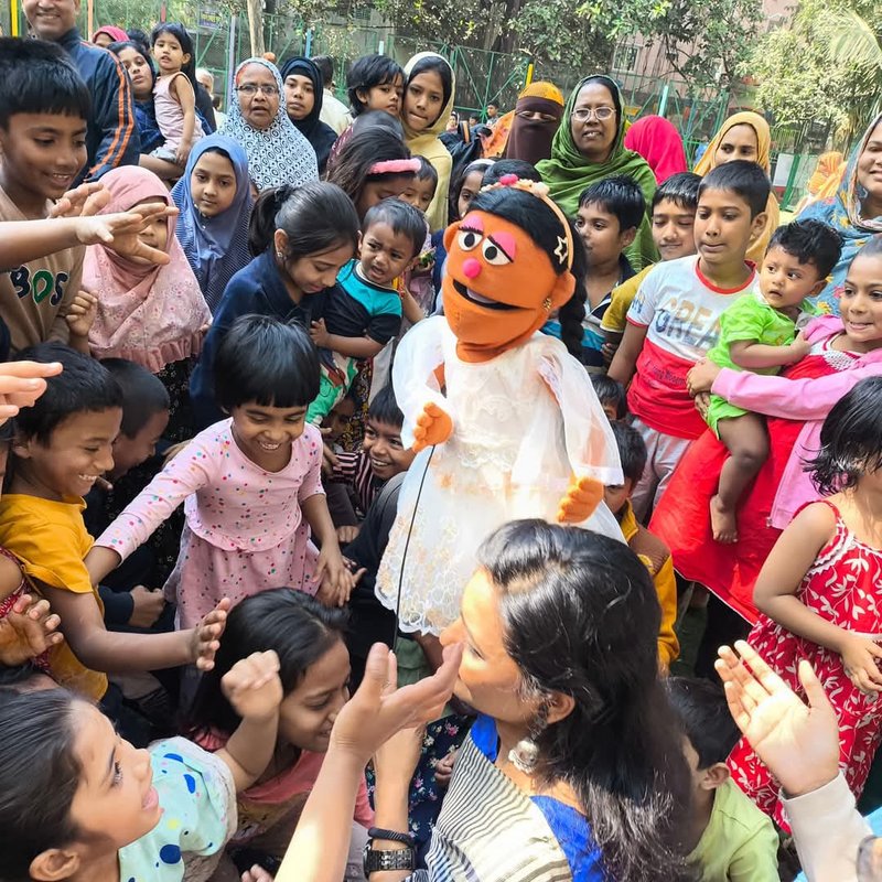 তিতির মিতির স্কুলে পাপেটের আনন্দমেলা