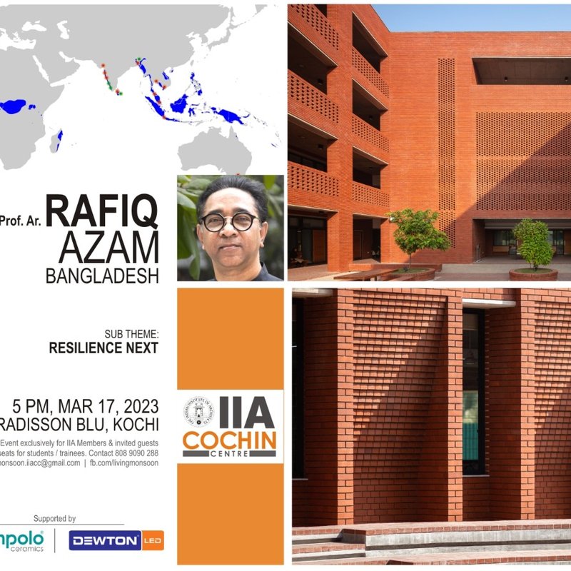 Prof Rafiq Azam at LIVING MONSOON: RESILIENCE NEXT