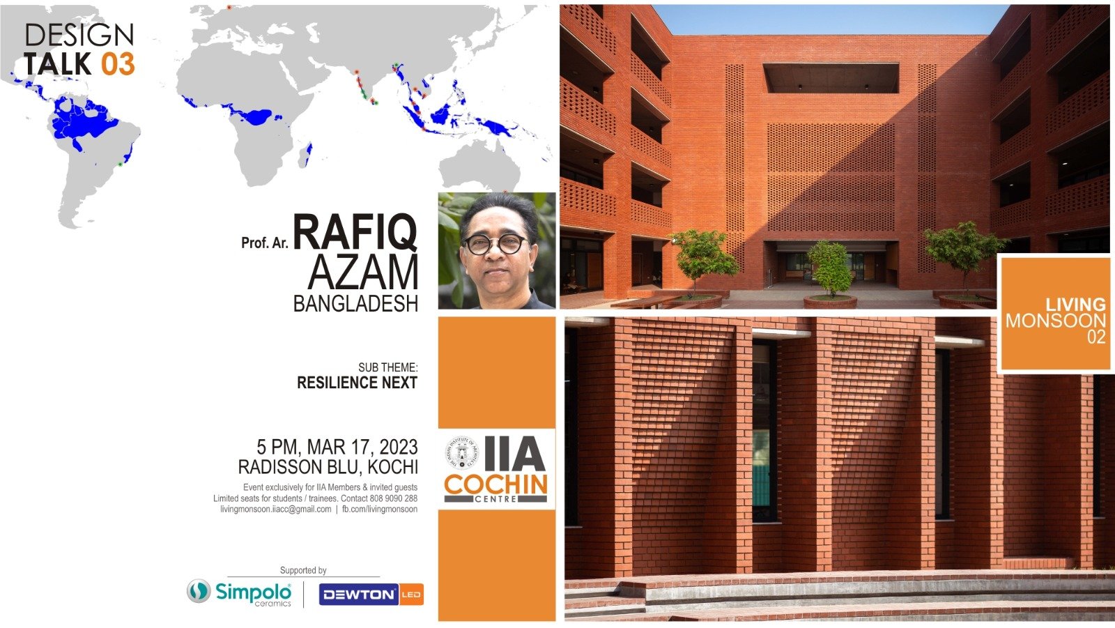 Prof Rafiq Azam at LIVING MONSOON: RESILIENCE NEXT